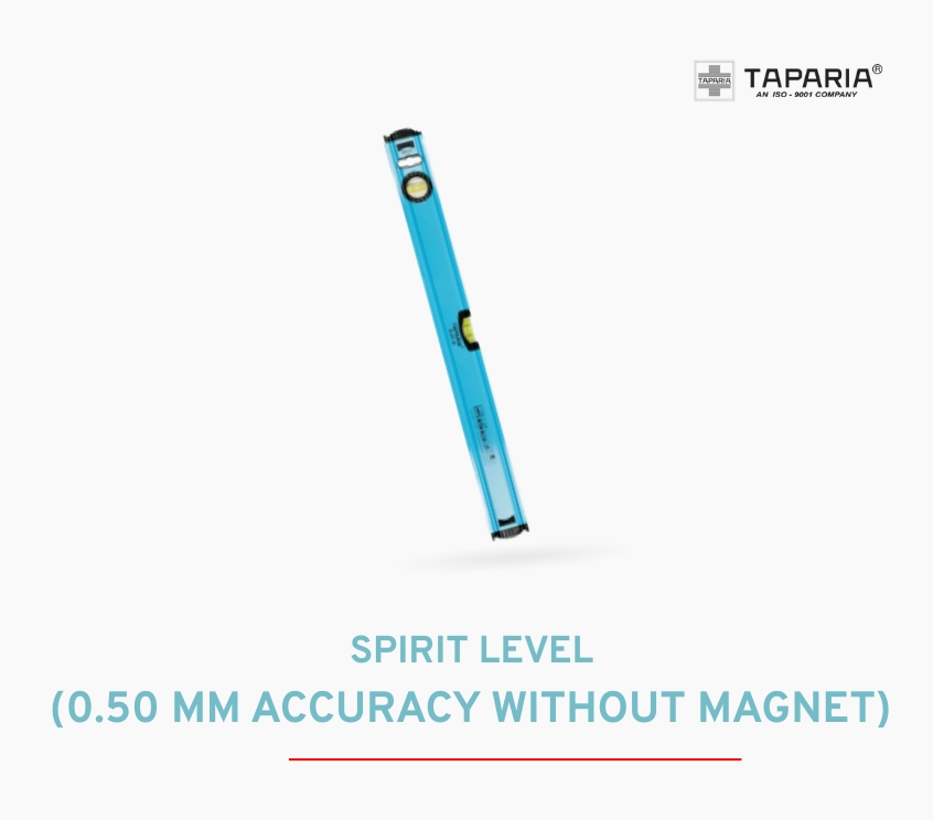 Spirit Level Accuracy Without Magnets